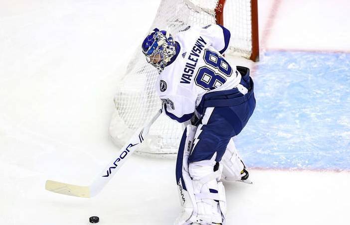 Василевский побил рекорд Хабибулина в плей-офф НХЛ