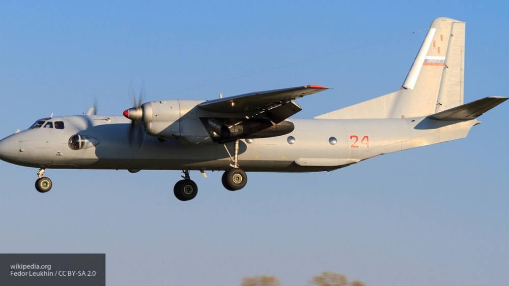 Видеокамеры засняли падение украинского самолета Ан-26
