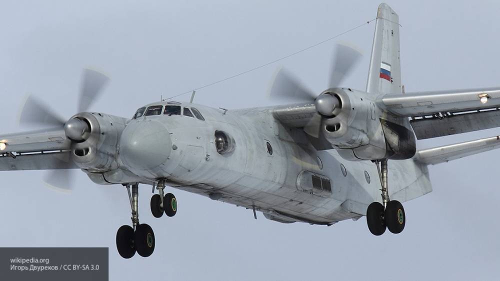 Появилось видео крушения украинского самолета Ан-26 под Харьковом