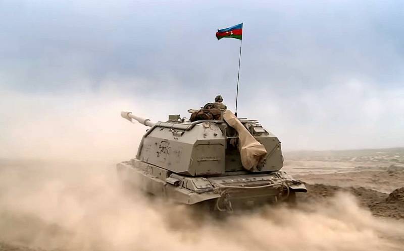 Азербайджан начал наступательную операцию в Нагорном Карабахе