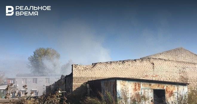 Арендатор сгоревшего в Казани склада рассказал подробности пожара