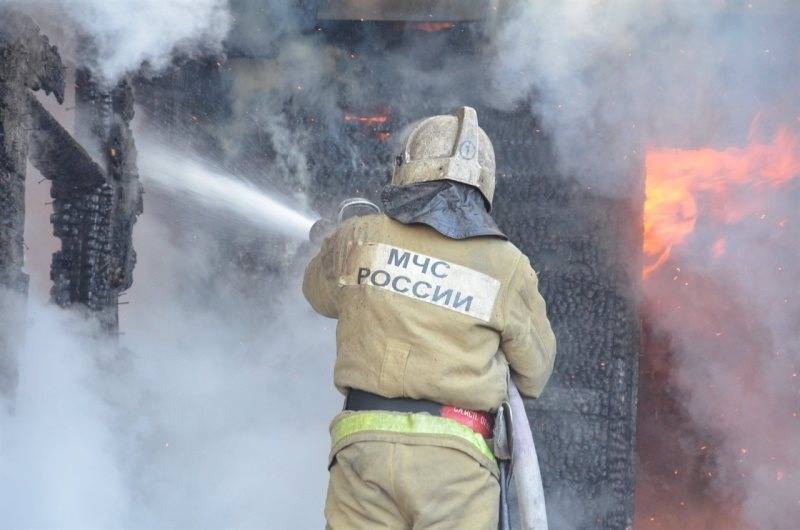 В Базарносызганском районе сгорел многоквартирный дом