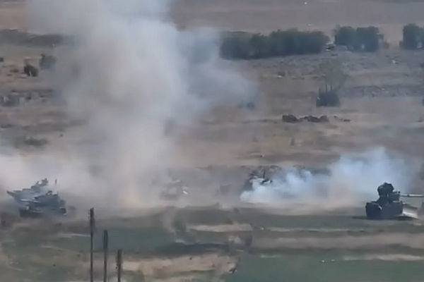 Минобороны Армении заявило об уничтожении 12 азербайджанских танков