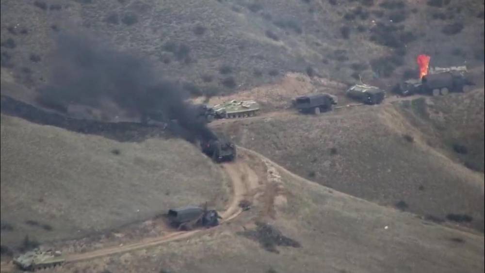 Азербайджан заявил об уничтожении армянского ЗРК С-300 в Карабахе