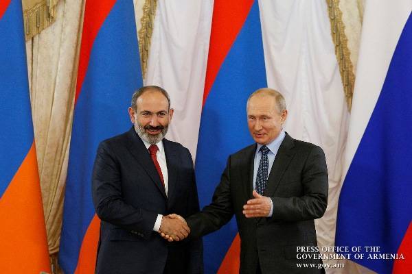 Пашинян: Армения выступает за качественно новые отношения с Россией