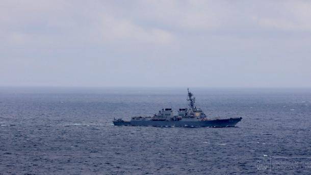 ВМС Украины провели в Черном море совместные учения с военными США
