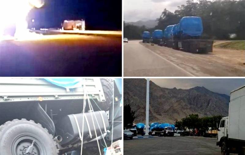 В Сети обсуждают караваны военных грузовиков, идущих из Ирана в Армению