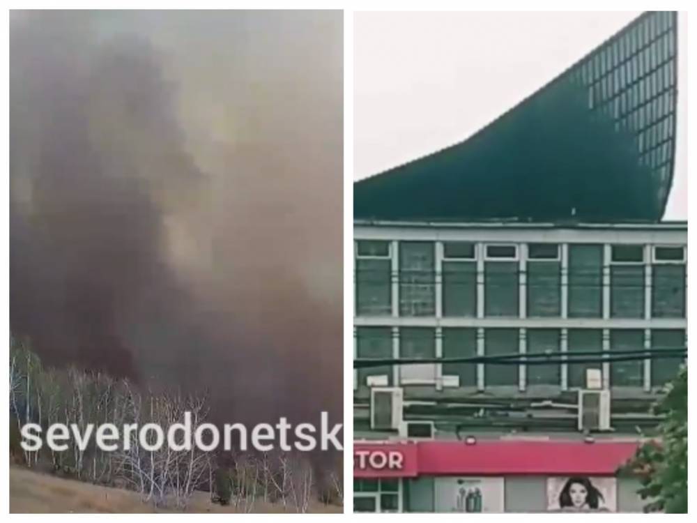 Ураганный ветер на Луганщине раздувает пожары и срывает крыши: ситуация накаляется