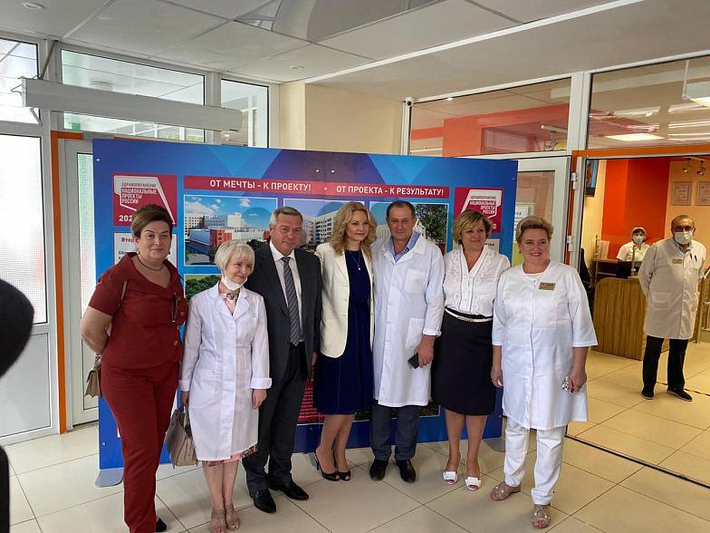 Зампредседателя Правительства РФ Т. Голикова посетила Ростовскую областную больницу