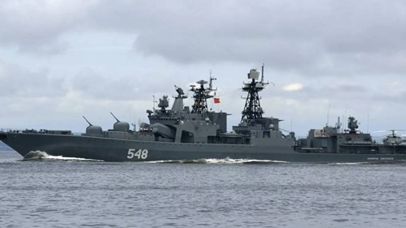 Корабли России и Индии провели учения в Бенгальском заливе