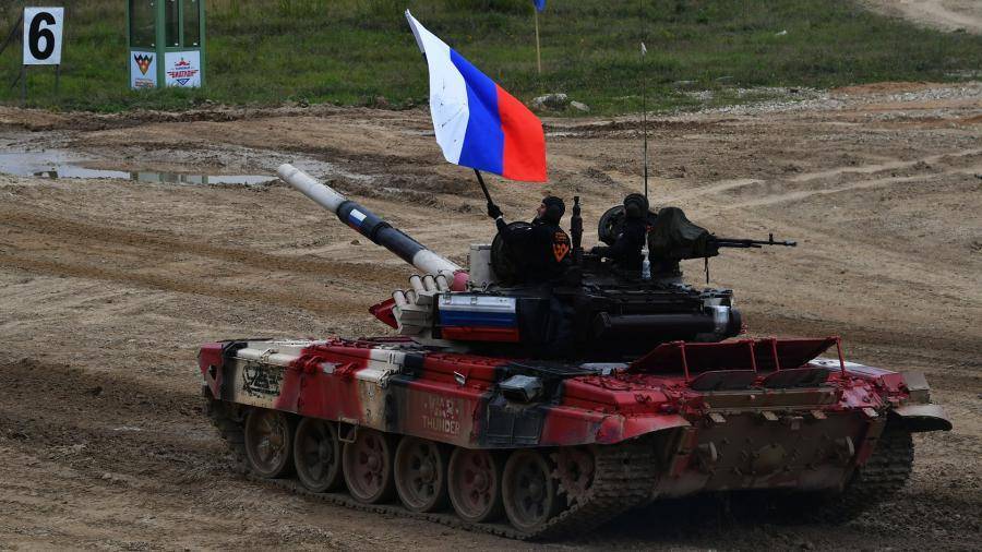 Сборная России выиграла танковый биатлон на международных армейских играх