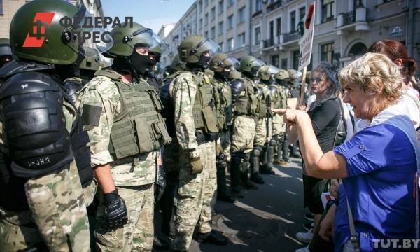 Сотни протестующих задержаны в Белоруссии