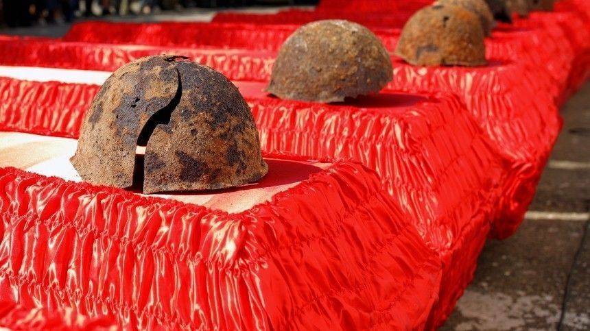 В Ленобласти предали земле останки 470 красноармейцев