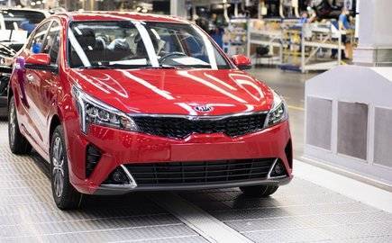 В России началось производство обновлённого автомобиля Kia Rio