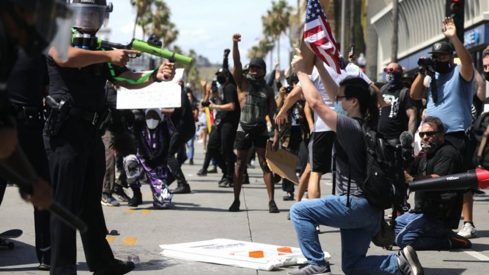 В США началась очередная волна антирасистских протестов