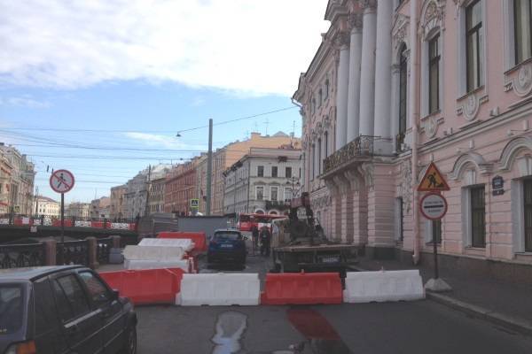 В центре Петербурга 10 сентября ограничат движение из-за съемок фильма