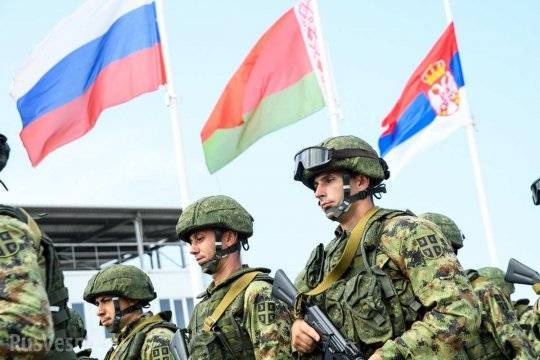 В Беларусь приедут военные из России и Сербии