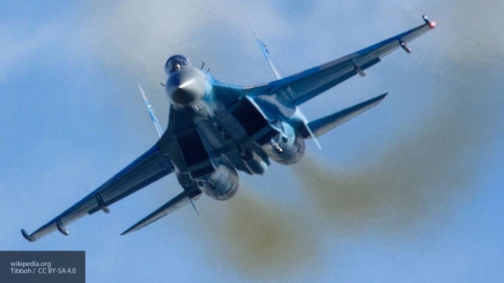 Российский Су-27 перехватил самолеты США и Швеции над Балтийским морем
