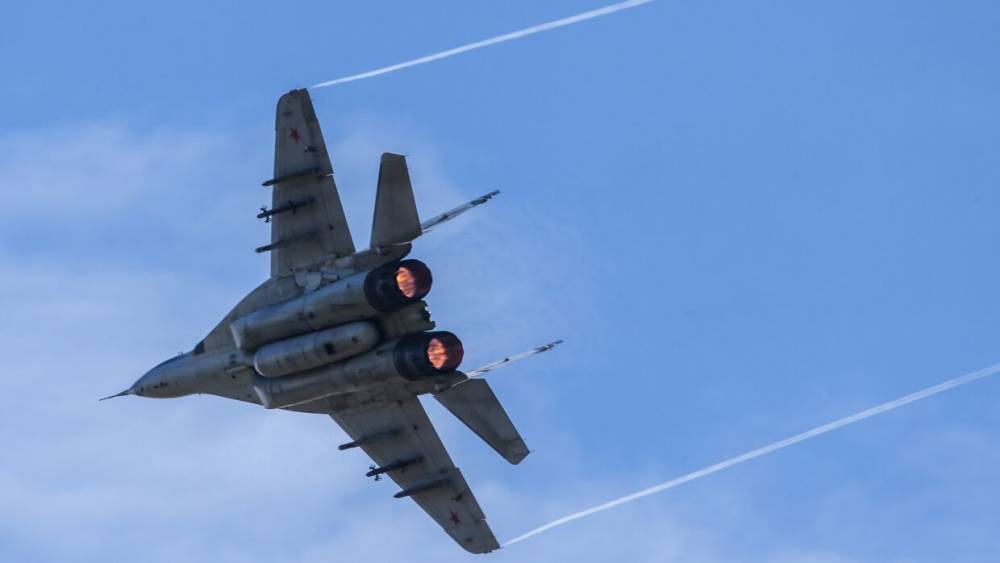 Российский МиГ-29 перехватил норвежский самолет над Баренцевым морем