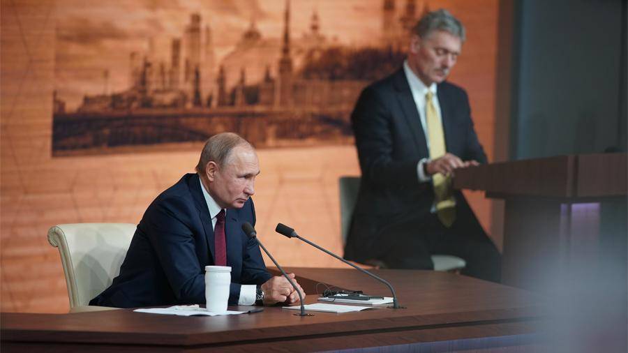 Песков рассказал о планах внести элементы «прямой линии» в пресс-конференцию Путина
