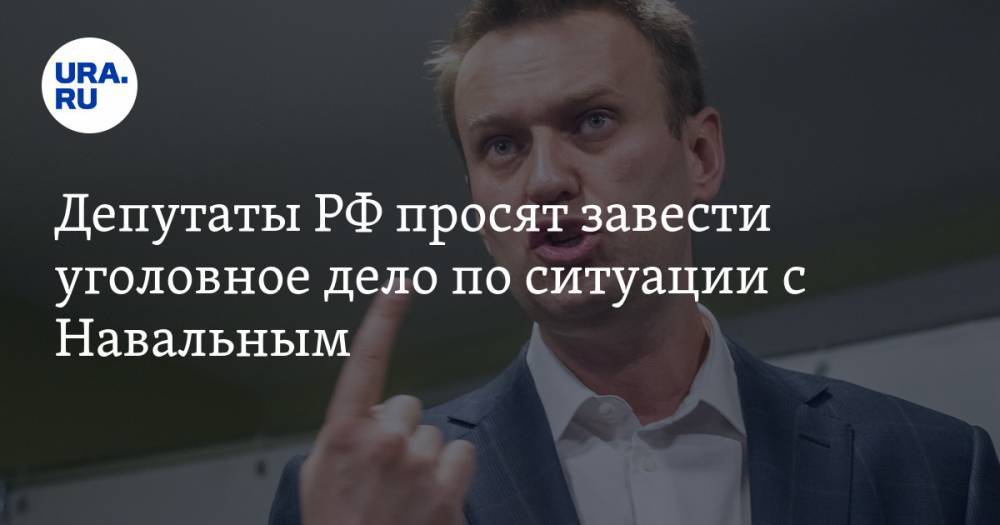 Депутаты РФ просят завести уголовное дело по ситуации с Навальным. ФОТО