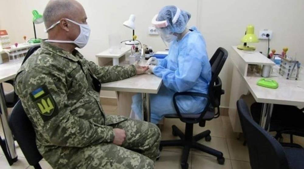 В ВСУ за сутки обнаружили 163 новых случаев коронавируса