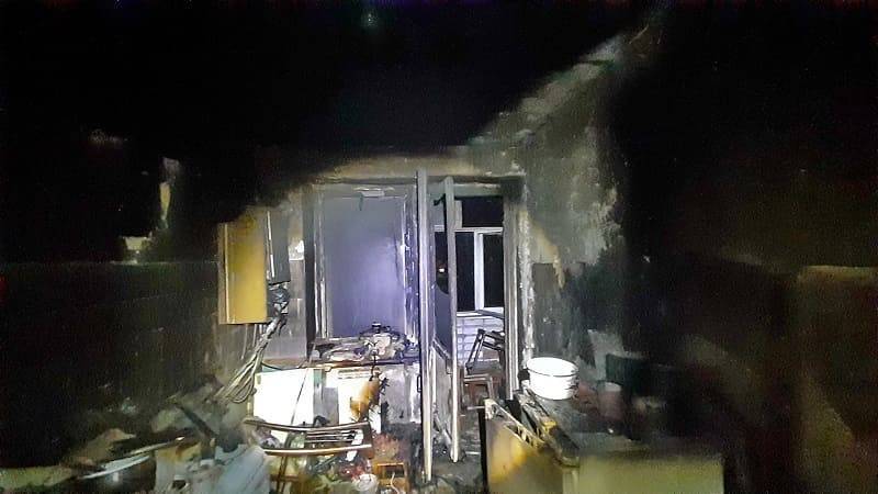 В Смоленской области мужчина чуть не погиб в пожаре из-за холодильника