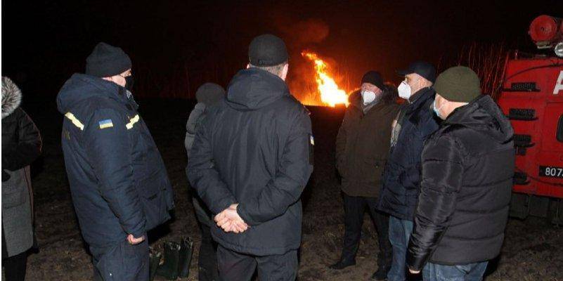 Взрыв газопровода в Полтавской области: факельное горение удалось остановить
