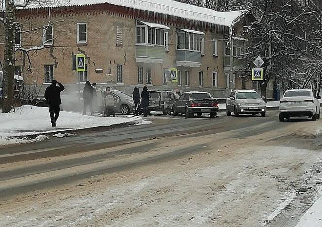 В Горроще столкнулись три автомобиля