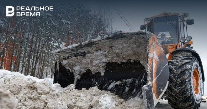 С улиц Казани с начала зимнего сезона вывезли более 170 тыс. тонн снега