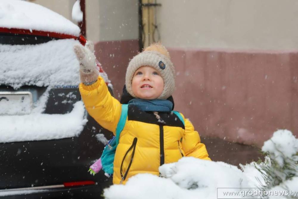 Небольшой снег и до -13°С ожидается в Беларуси 10 января