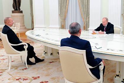 Путин рассказал об усилиях России для урегулирования конфликта в Карабахе