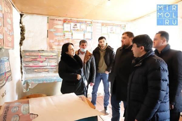 Комиссия дала неудовлетворительную оценку состояния школы в Табасаранском районе