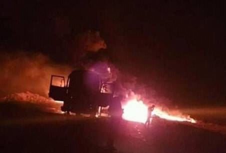 В Сирии взорвали авто в российским наемником, видео