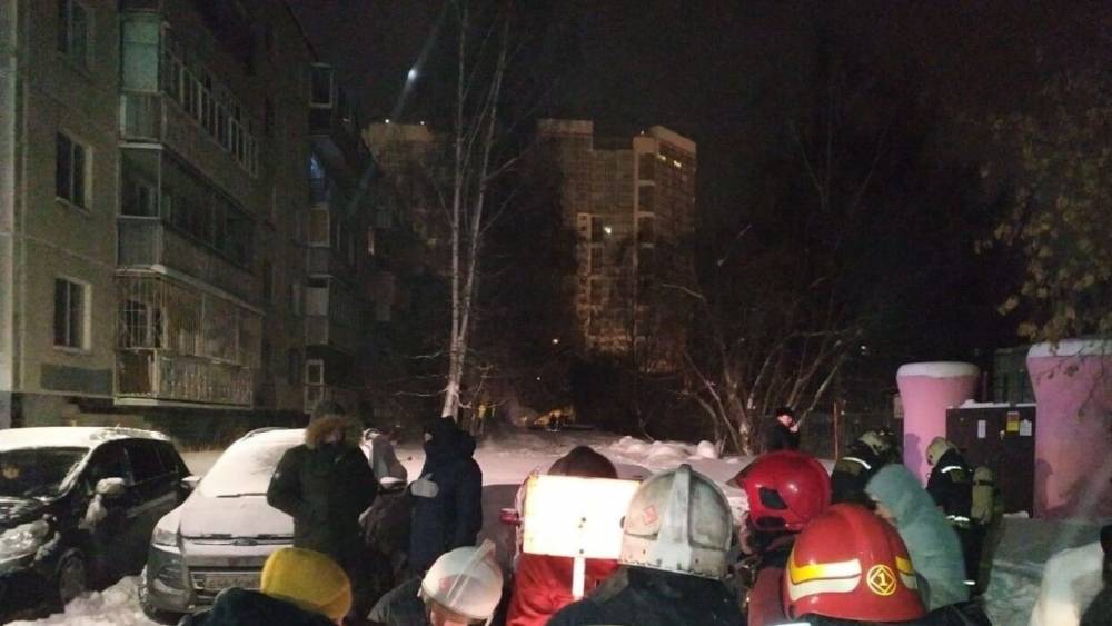 Очевидица рассказала подробности пожара в хрущевке в Екатеринбурге