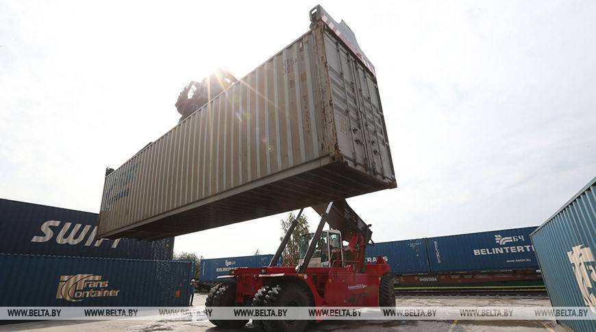 Контейнерные перевозки белорусской продукции в Китай за 2020 год выросли в 1,7 раза
