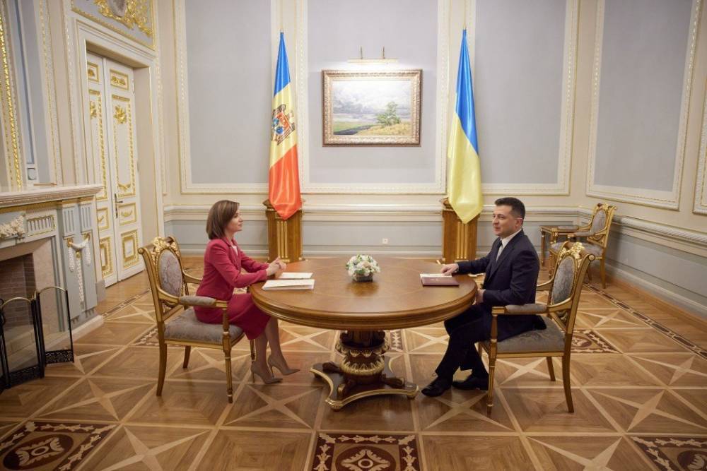 Зеленский и Санду договорились в Киеве о создании президентского совета