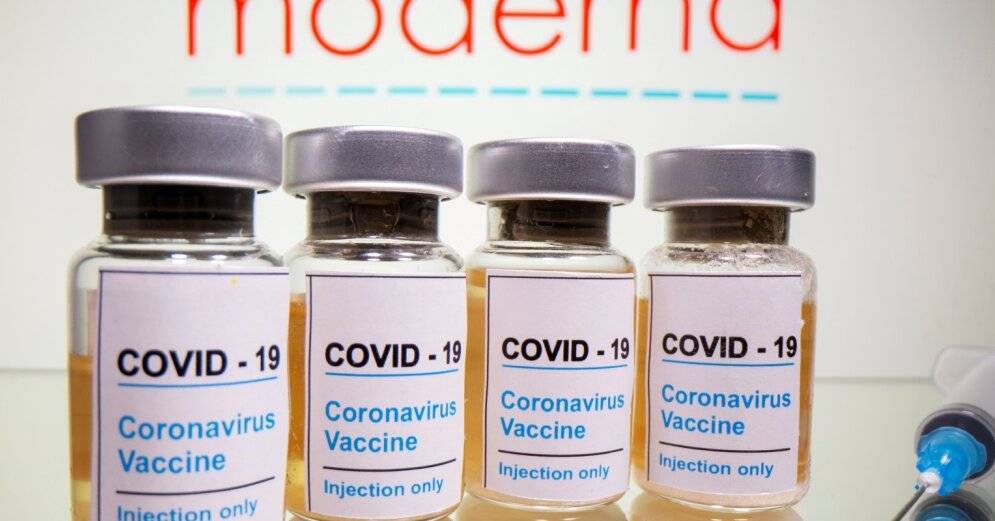 Латвия получила первые 1200 доз вакцины Moderna от Covid-19