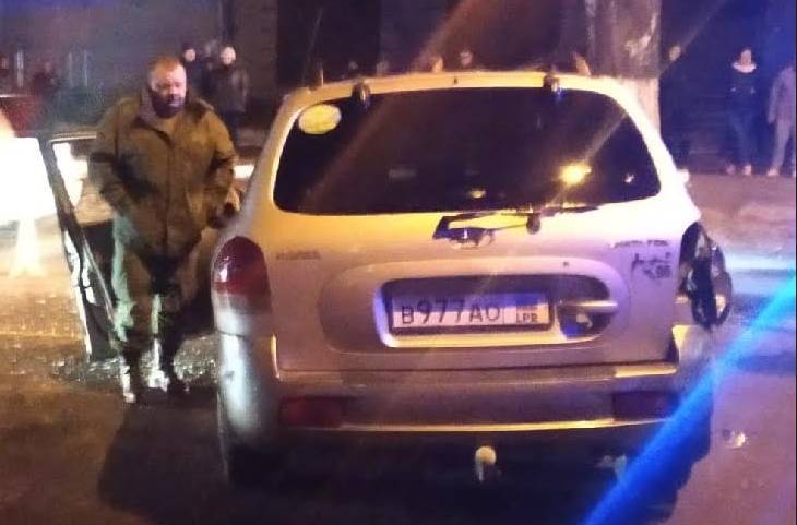 В Луганске пьяный террорист «ЛНР» совершил ДТП