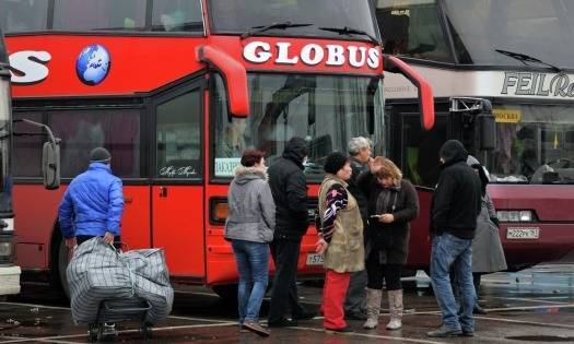 Четыре автобусных рейса отменено из Томска из-за мороза