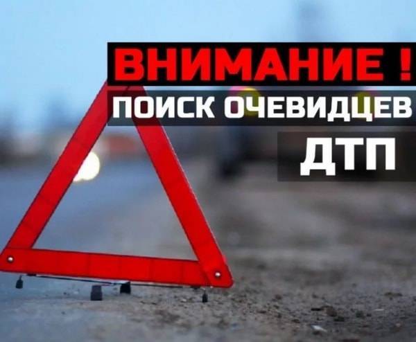 Рязанские полицейские разыскивают свидетелей аварии со сбитым пешеходом