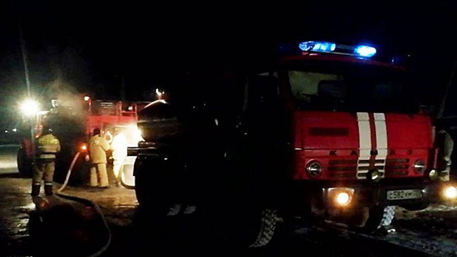 Пожар в жилом доме в Хабаровске ликвидирован