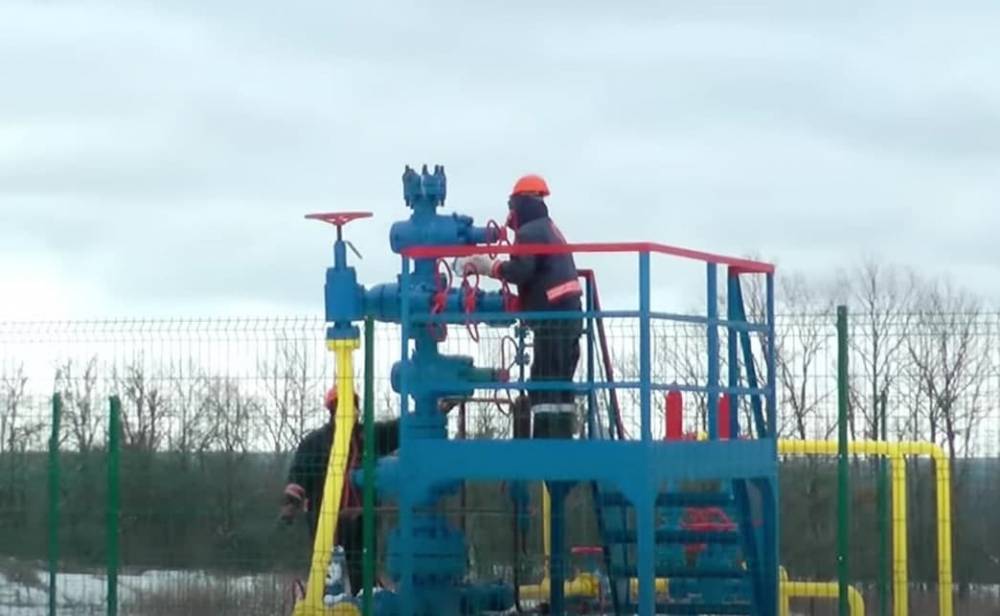 Украина начала работу по добыче газа на Святогорском месторождении