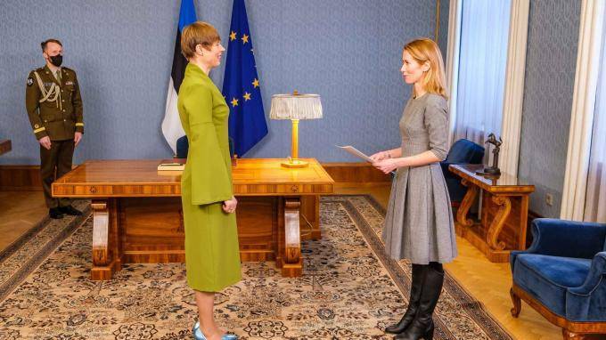 Президент Эстонии предложила сформировать правительство лидеру Партии реформ Кае Каллас