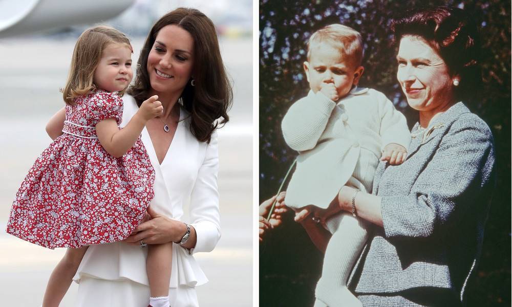 5 важных правил королевского материнства, которые Кейт переняла у Елизаветы II