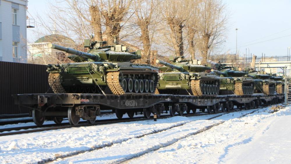 Новейшие танки Т-80БВМ поступили в распоряжение ВС РФ
