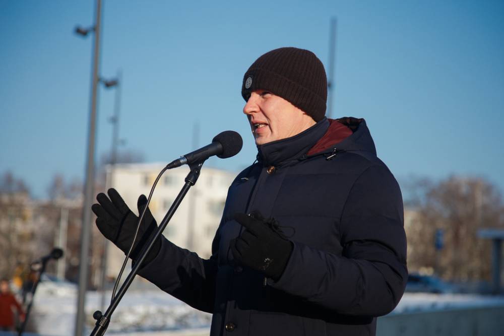 Врио губернатора Белгородской области обсудил с горожанами итоги реконструкции улицы Щорса