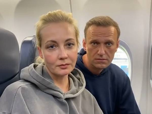 Жена Навального прокомментировала задержание оппозиционера