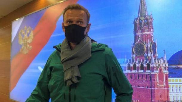 Навального в России арестовали на 30 суток