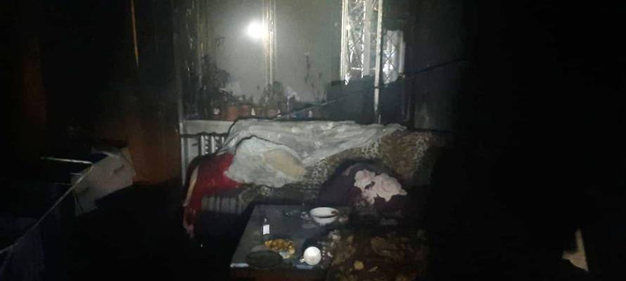 МЧС Карелии показало выгоревшую квартиру, где погиб ребенок и трое взрослых (ФОТО)